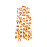 Shiba Inu Sleeveless Tank Dress with Pockets