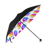 Hex Pulse TEXT Anti-UV Foldable Umbrella (Underside Printing)