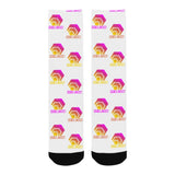 Hex Color Dot Com Men's Custom Socks