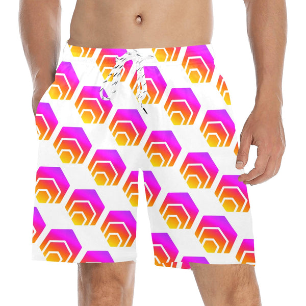 Hex Men's Mid-Length Beach Shorts
