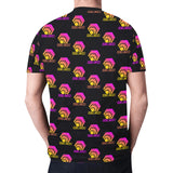 Hex Color Dot Com Black Men's All Over Print Mesh T-shirt