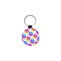 Hex Pulse Combo Round Pet ID Tag