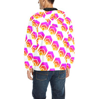 Hex Men's All Over Print Quilted Windbreaker