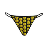 IM 3D BLK Women's G-String Panties