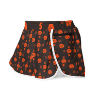 5555 Orange Women's Sports Shorts