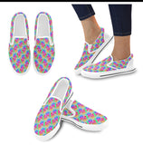 Hex PulseX Pulse Grey Slip-on Canvas Women's Shoes