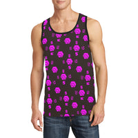 5555 Pink Men's All Over Print Tank Top