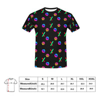 RH HPX Black Men's All Over Print T-shirt