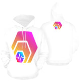 Hex Pulse Morph Women's All Over Print Hoodie