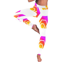 Hex Tapered All-Over Low Rise Leggings