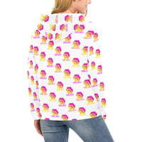 Hex Color Dot Com Women's All Over Print Hoodie