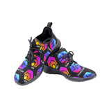 Hex Pulse TEXT Black Men's Slip-On Sneakers