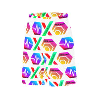 HPXdotCOM All Over Print Basketball Shorts With Pockets