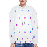 Pulse Small Women's All-Over Print Hoodie