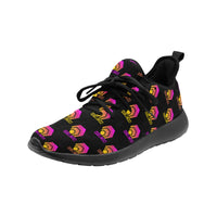 Hex Color Dot Com Black Women's Slip-On Sneakers