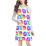 HPXdotCOM All Over Print Adjustable Apron with Pocket for Women