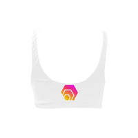 Hex Logo Sport Bikini Top