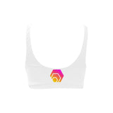 Hex Logo Sport Bikini Top