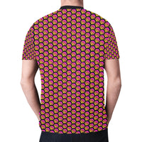 HexDotCom White1 Men's All Over Print Mesh T-shirt