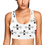 Hex Dot Com Women's All Over Print Sports Bra