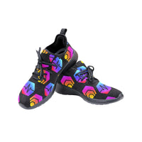 Hex Pulse Combo Black Women's Slip-On Sneakers