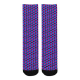 Pulses Small Black Sublimated Crew Socks (3 Packs)