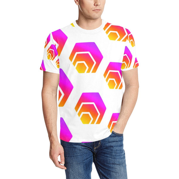Hex Tapered Men's All Over Print T-shirt