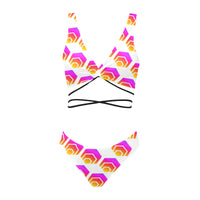 Hex Cross String Bikini Set