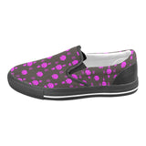5555 Pink Slip-on Canvas Kid's Shoes (Big Kid)