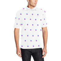 Pulse Small Men's All Over Print Polo Shirt