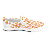 Shiba Inu Men's Slip-on Canvas Shoes