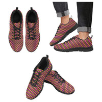 Hex Small Black Men's Breathable Sneakers