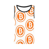 Bitcoin Orange Women's All Over Print Tank Top