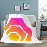 Hex Logo Ultra-Soft Micro Fleece Blanket 70"x80"