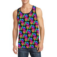 Hex PulseX Pulse Black Men's All Over Print Tank Top