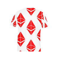Ethereums Red Men's All Over Print T-shirt(Model T63)