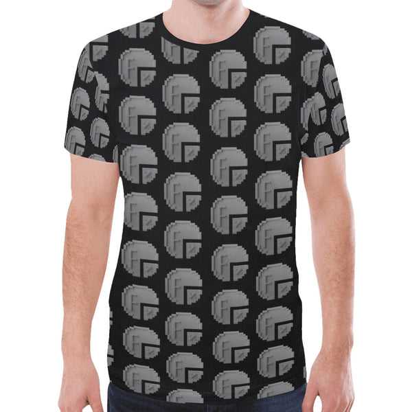 Future 3d BLK Men's All Over Print Mesh T-shirt
