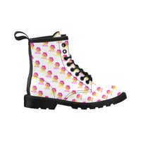 Hex Color Dot Com Women's PU Leather Martens Boots