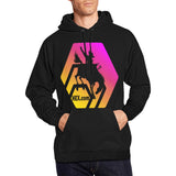 Hex Horse Men's All Over Print Hoodie