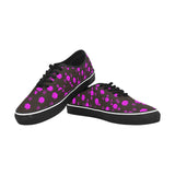 5555 Pink Women's Classic Canvas Low Top Shoe
