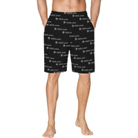 HEXdotcom Combo Grey All Over Print Basketball Shorts With Pockets