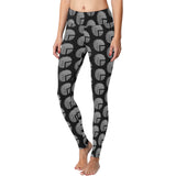 Future 3d BLK Women's Workout Leggings