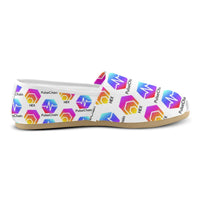 Hex Pulse TEXT Special Edition Casual Canvas Women's Shoes - Crypto Wearz