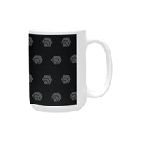 Hex Black & Grey Plus-Size Mug (15 OZ)