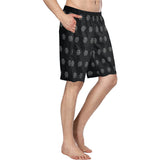 Hex Black & Grey Men's Swim Trunk