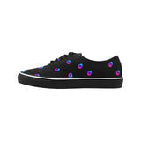 Pulse Small Black Women's Classic Canvas Low Top Shoe