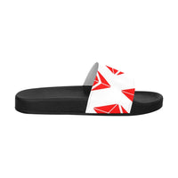 Ethereums Red Men's Slide Sandals - Crypto Wearz