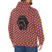 HexDotCom Black New Men's All-Over Print Hoodie