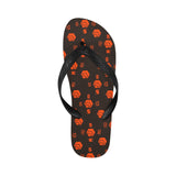 5555 Orange Flip Flops Unisex
