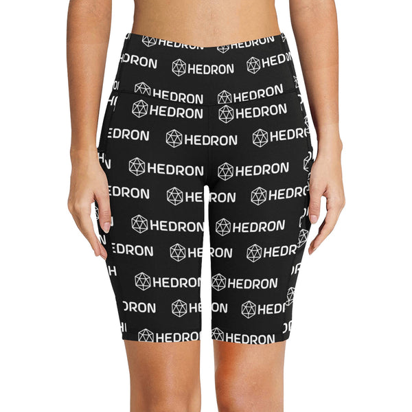Hedron Combo White Women's Workout Half Tights